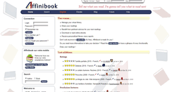 Desktop Screenshot of en.www.affinibook.com