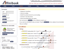 Tablet Screenshot of en.www.affinibook.com